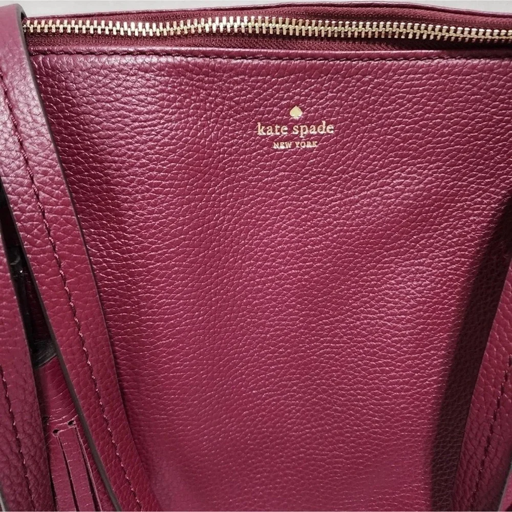 KATE Spade Orchard Street Maya Tote purse bag‎ in blackberry new!!!